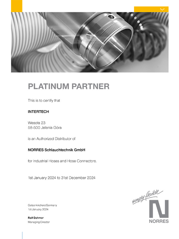 NORRES Cert of Distr Platin 2024 INTERTECH PL