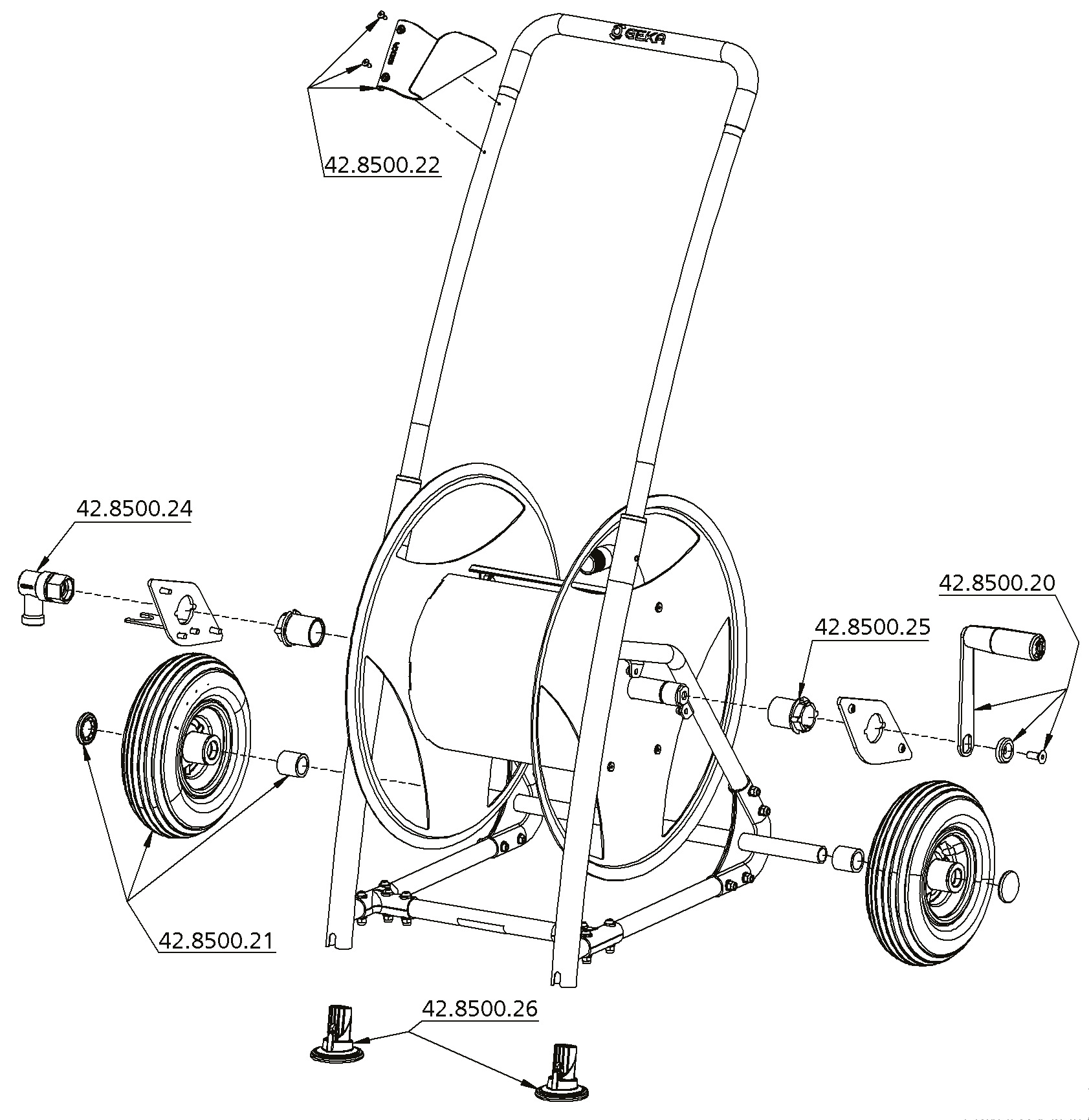Karasto-wozek-P40-czesci-zamienne