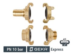GEKA Express - 10 bar - rozstaw 41 mm - Oryginalne Złącza