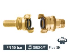 GEKA Plus SH - do Wysokiego Ciśnienia i Podciśnienia - Oryginalne Złącza