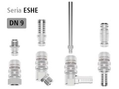 Rozmiar 13 - DN 9 - SS 1.4305 - Typ ESHE - Szybkozłącza do Form Wtryskowych - LUDECKE