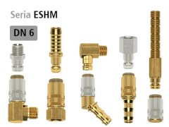 Rozmiar 9 - DN 6 - Typ ESHM - Odpowiednik HASCO Z 8 - Szybkozłącza do Form - LUDECKE