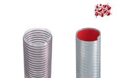 Węże poliuretnowe do żwiru, kamieni, tłuczki szklanej, kruszyw budowlanych