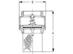 Zawór Zwrotny - z Koszem Ssawnym - ze Stali Szlachetnej - KARASTO