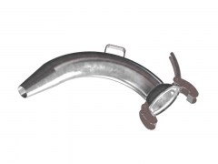 Złącze ANFOR - Kolano ze Stożkiem - Typ A107 - Kielich z Dwoma Zaczepami - Część Żeńska - ze Stali Ocynkowanej - OMVE