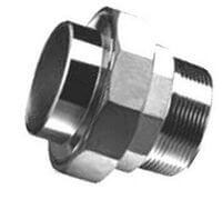 Śrubunek Rurowy - z Elementem do Spawania - ze Stali Szlachetnej