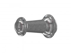 Redukcyjne Złącze ANFOR - Typ A41MR - Wtyki z Pierścieniami pod zaczepy - 2 x Część Męska - ze Stali Ocynkowanej - OMVE