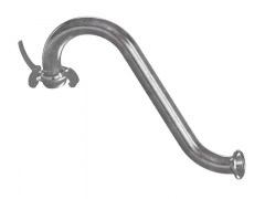 Złącze Syfonowe System BAUER - Typ B42 - Końcówki Męska i Żeńska - ze Stali Ocynkowanej - OMVE