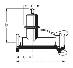 Złącze BAUER - Trójnik Hydrantowy - S35 i S37