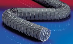 Wąż do Gorącego Powietrza - CP ARAMID 461 - do 260°C - do Przemysłu Ceramicznego i Szklarskiego - Żaroodporny - Ciężkopalny - z Tkaniny Wysokotemperaturowej - Ssąco-Tłoczny