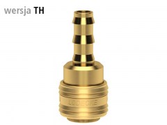 Szybkozłączka z Króćcem do Węża - STANDARD DN 7,2 - Typ ES T/TH - Odpowiednik RECTUS - Typ 25/26 - LUDECKE