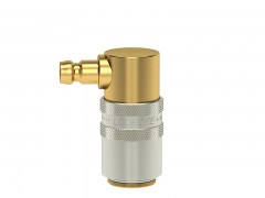 Szybkozłączka Adapter z Wtykiem pod Kątem 90° - DN 9 - Typ ESH - przejscie ESH-ESHM - LUDECKE