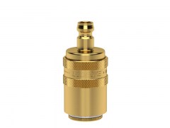 Szybkozłączka z Zaworem Odcinającym - Adapter z Wtykiem DN 9 ESH - ESHK-ESHMSAB - LUDECKE