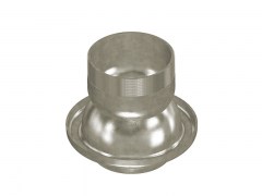 Złącze FERRARI INOX z Gwintem Zewnętrznym - Typ X15 - Wtyk z Pierścieniem pod zaczepy - Część Męska - ze Stali Nierdzewnej - OMVE