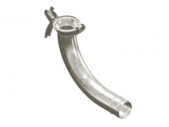 Złącze FERRARI INOX - Kątowe z Króćcem do Węża - Typ X26F - Kielich z Dwoma Zaczepami - Część Żeńska - ze Stali Nierdzewnej - OMVE