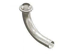 Złącze FERRARI INOX - Kątowe z Króćcem do Węża - Typ X26M - Część Męska - ze Stali NIerdzewna - OMVE