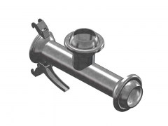 Trójnik T ze Złączami typu FERRARI - Typ F30M - Końcówki 2 x Męska 1 x Żeńska - ze Stali Ocynkowanej - OMVE