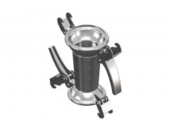 Złącze Redukcyjne FERRARI - Typ F41FR - Kielichy z Dwoma Zaczepami - Części Żeńskie - ze Stali Ocynkowanej - OMVE