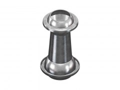 Redukcyjne Złącze FERRARI - Typ F41MR - Wtyki z Pierścieniami pod zaczepy - 2 x Część Męska - ze Stali Ocynkowanej - OMVE