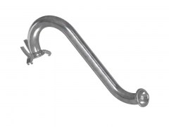 Złącze Syfonowe FERRARI - Typ F42 - Kielich z Trzema Zaczepami - Część Żeńska - Wtyk Męski - ze Stali Ocynkowanej - OMVE