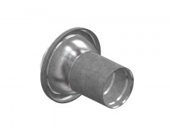 Złącze FERRARI z Króćcem na Rurę PE - Typ F52 - Wtyk - Część Męska - ze Stali Ocynkowanej - OMVE