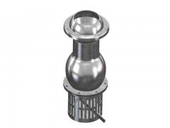 Złącze FERRARI z Koszem Ssawnym - do Demontażu - Typ F61 - Wtyk z Kołnierzem - Część Męska - ze Stali Ocynkowanej - OMVE