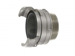 Złącze GUILLEMIN - Złącze Francuskie z Pierścieniem Blokującym - z Gwintem Zewnętrznym BSP - ze Stali Szlachetnej - MCC