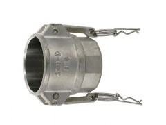 Złącze CAMLOCK - Typ D - Część Żeńska z Gwintem Wewnętrznym - EN 14420 - ze Stali Szlachetnej