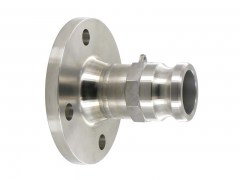 Adapter - Złącze Kamlock - ze Złączem Kołnierzowym - Męskie - ze Stali Szlachetnej