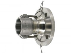 Adapter - Złącze Kamlock Żeńskie - ze Złączem Kołnierzowym - ze Stali Szlachetnej