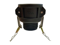 Adapter - Złącze IBC Gwint Zewnętrzny - Kamlock Żeński - z Polipropylenu