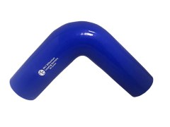 Kolano Łącznik Redukcyjny - Silikonowy do Chłodnic - 90 stopni - z Oplotem - Samogasnący - SAE - UL 94 - MCC