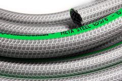 Wąż Ogrodowy - METASTEEL - Pięciowarstwowy - z Elastycznego PCV - z Siatką Tekstylną - Tłoczny - PerformanceTubi - Bardzo Lekki