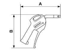 Prevost - Pistolet z Dyszą OSHA - z Wtykiem ERP 07 - Typ 27102 - Tworzywo Sztuczne