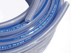 Wąż Techniczny - POLYFLEX - z PCV - Zbrojony - Tłoczny