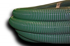 Przewód Asenizacyjny do Cieczy i Zawiesin - TRANSFORT SE/STORZ - z Tworzywa Sztucznego - ze Spiralą - Ssąco-Tłoczny - ze Złączami Strażackimi