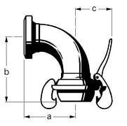 Kolanko BAUER - 90° - S11