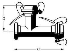 Złącze BAUER - Trójnik - S21