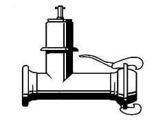 Złącze BAUER - Trójnik Hydrantowy - S35 i S37