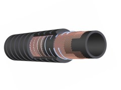 Wąż do Oleju i Benzyny - do Cystern - MERCUR LIGHTFLEX Ω/T SD - Przeładunkowy - NBR - Antystatyczny - Ssąco-Tłoczny