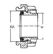 Złącze STORZ - Złącze Obrotowe z Gwintem Zewnętrznym - z Aluminium