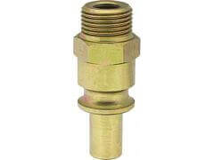 Wtyk Szybkozłączki - ze Stali - z Gwintem Zewnętrznym - DN 8 - Typ F1 K G - LUDECKE