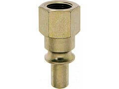 Wtyk Szybkozłączki - ze Stali - z Gwintem Wewnętrznym - DN 8 - Typ F1 K GI - LUDECKE