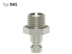 Wtyk Szybkozłączki z Gwintem Zewnętrznym MINI DN 5 - Seria ESM NA - Odp. PARKER / RECTUS 21 - LUDECKE