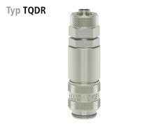 Szybkozłączka z Króćcem do Węża - z Nakrętką Zacisk. - MINI DN 5 - Seria ESMN - Typ TQ - Odp. PARKER / RECTUS - Typ 21 - LUDECKE