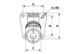 PrevoS1 - Uchwyt Ścienny ze Spustem - z Szybkozłączką z Odpowietrzeniem - PREVOST S1 - z Gwintem Wewnętrznym - DN 10,4 - Typ ESI 11 - 1 Klik