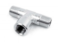 Rozgałęźnik T - Trójnik niesymetryczny - z Gwintem Zewnętrznym Stożkowym BSPT - Wewnętrznym Walcowym BSPP - RQS - Typ TAIN...Z