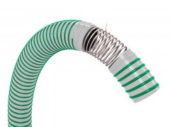 Wąż Asenizacyjny do Cieczy i Zawiesin - TRANSFORT SUPERELASTIC ANTIESTATICO - z Tworzywa Sztucznego - ze Spiralą - Antystatyczny - Ssąco-Tłoczny - ESPIROFLEX