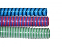 Wąż Asenizacyjny do Cieczy i Zawiesin - TRANSFORT SUPERELASTIC- z Tworzywa Sztucznego - ze Spiralą - Ssąco-Tłoczny - ESPIROFLEX