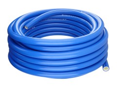 Wąż do Mycia w Przemyśle Spożywczym - THERMOCLEAN 100 ANTIMICROBIAL - Gorąca Woda - Wielowarstwowy z PCV - z Siatką z Przędzy Poliestrowej - Tłoczny